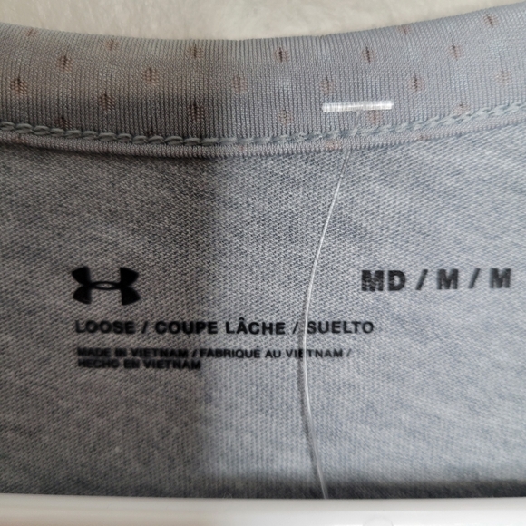 NWT UNDER ARMOUR Gray Stadium Tank Top Medium - Picture 5 of 8